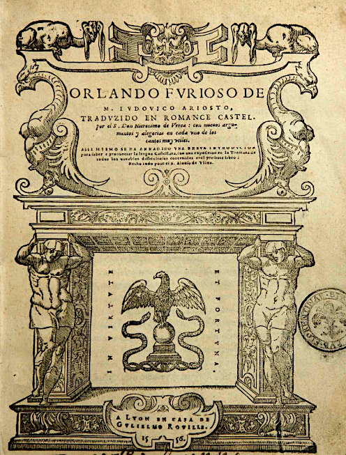 Orlando furioso, Lyon, 1556b