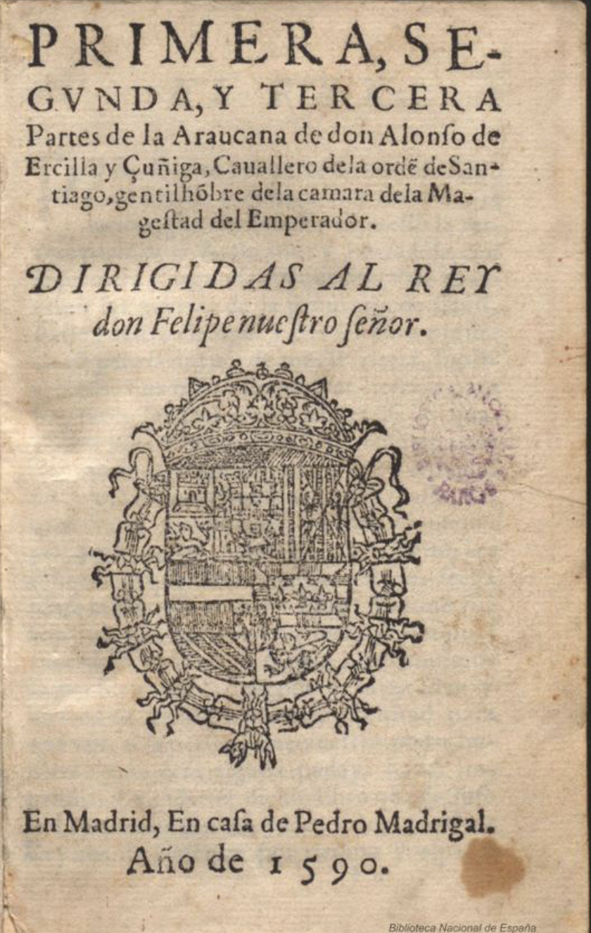 Primera, Segunda y Tercera Parte, Madrid, Pedro Madrigal, 1590