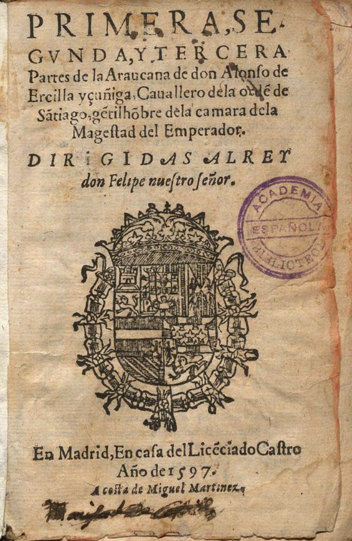Primera, Segunda y Tercera Parte, Madrid, Licdo Castro, 1597a