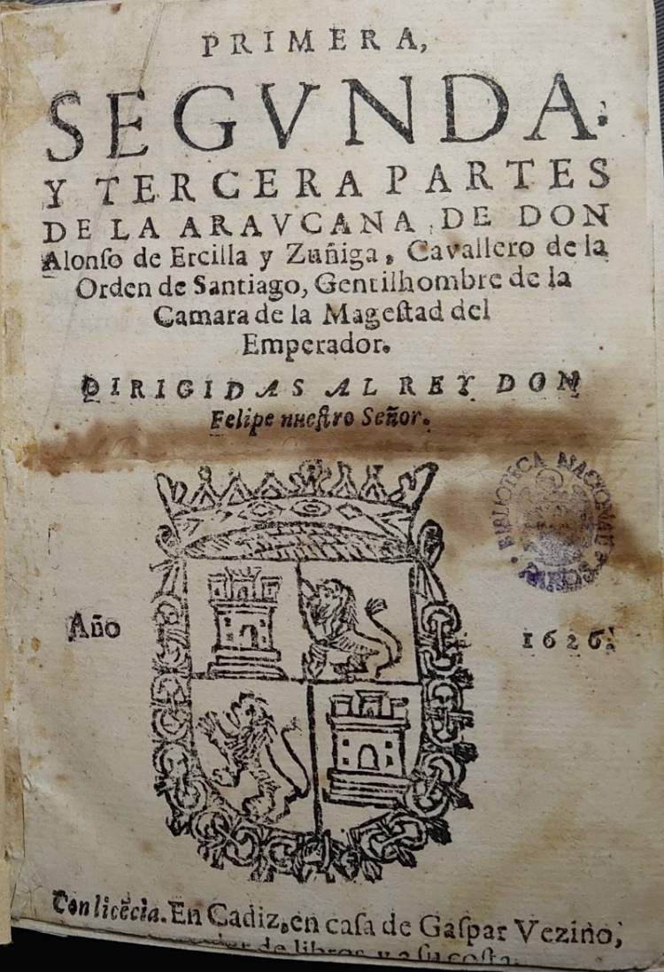 Primera, Segunda y Tercera Parte, Cádiz, Gaspar Vecino, 1626